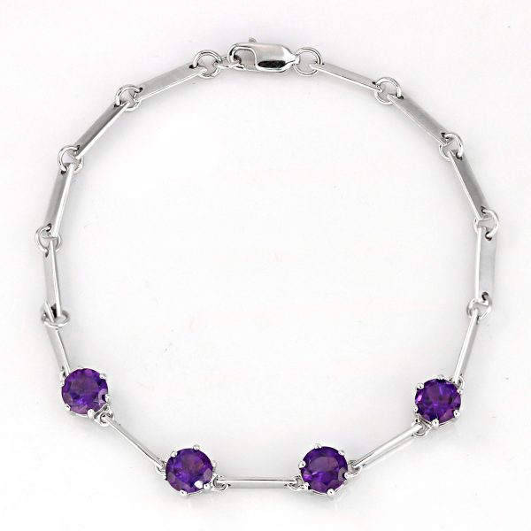 Amethyst Bracelet GWBR84343-0