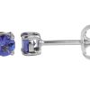 Tanzanite stud earrings GWTZE84351-0