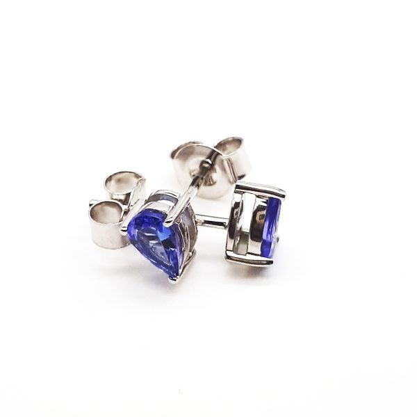 Tanzanite sterling silver earrings GWTZE84360-1858