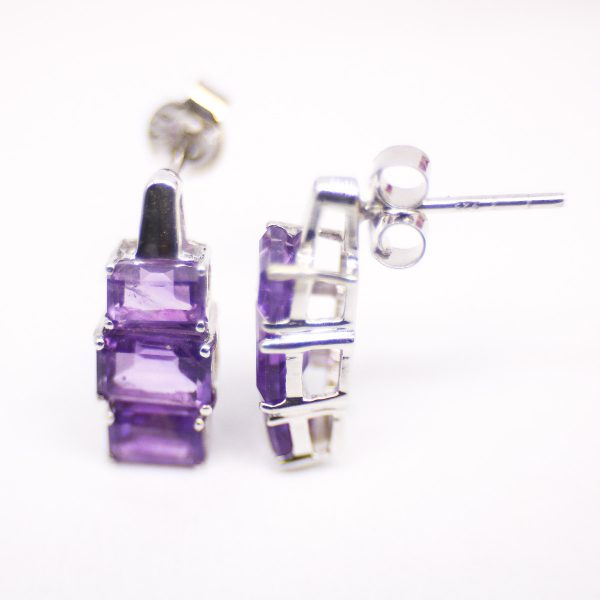 Amethyst earrings GWER83375-993