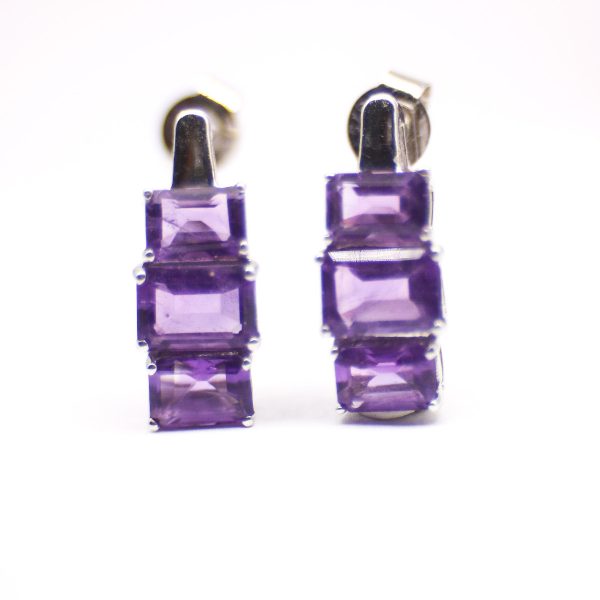 Amethyst earrings GWER83375-995