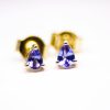 Tanzanite gold earrings GWTZE84345-1011