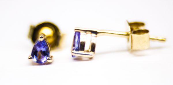 Tanzanite gold earrings GWTZE84345-1013