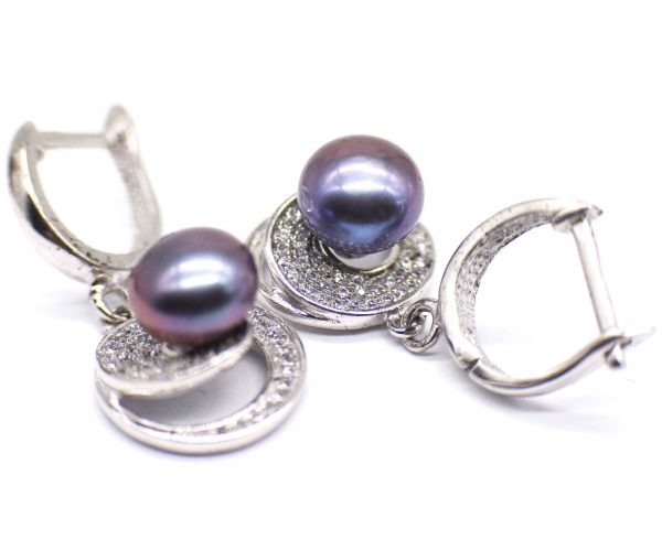 Pearl silver jewelry set GWSET001-1230