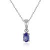 Tanzanite pendant GWTZP84339-0