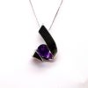 Amethyst sterling silver pendant GWP86390-1258