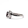 Red garnet and Cubic Zirconia ring GWR86373-2082