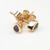 Tanzanite Yellow gold studs GWTZE84344-1622