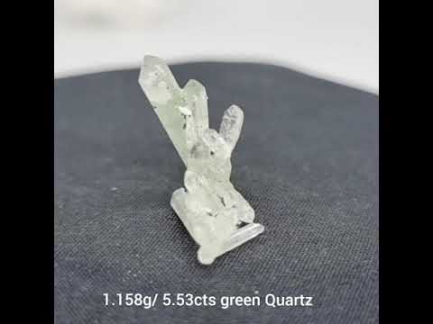 Green Quartz Mineral specimen minature 1.16 gram/ 5.82cts ms008a-1989