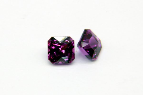 Purple Garnet 3.59ct Square Octagon 6.5mm-507