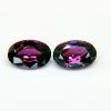 Purple Garnet Pair Oval 3.99 cts 9x7mm-0