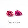 Redish Pink Spinel Pair Pear shape 7 x 5mm 1.86CTS PSPIN0035C-1958