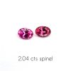 Redish Pink Spinel oval pair 2.04 cts PSPIN0035G-1961