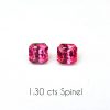 Redish Pink Spinel Square/ Asher cut Octagon pair 1.3 ct.5mm PSPIN0035A-0