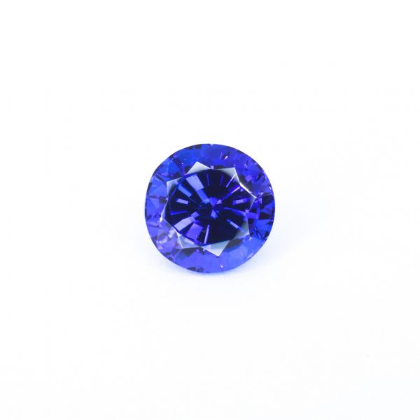 TANZANITE 6.24 CTS Round Modified brilliant TZ0041-0