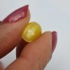 6.56 cts Egg Yellow Catseye Damburite-2477