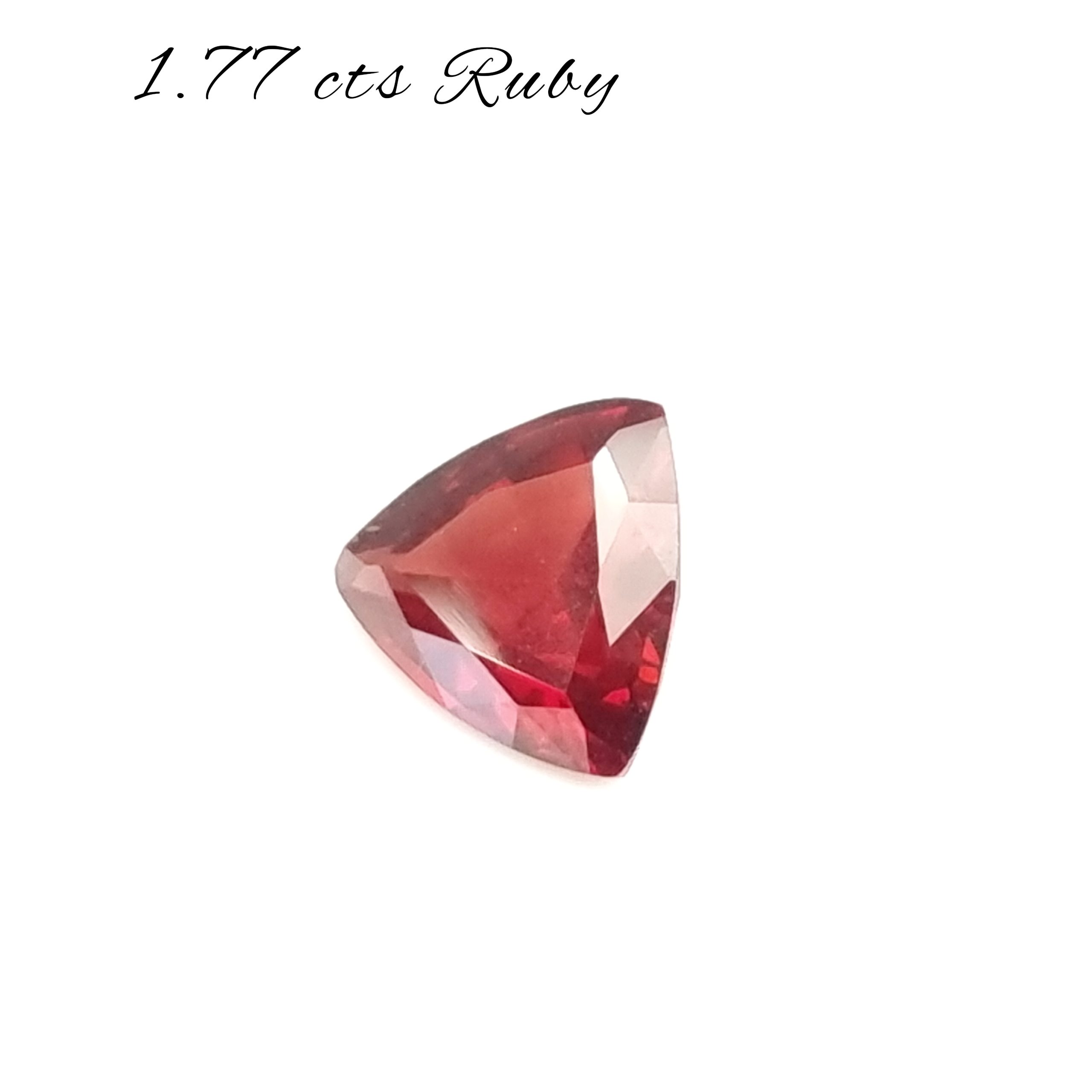 Orange on sale ruby gemstone